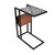 LR Home C Table 46267 Gray Black Side Table