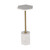 LR Home Martini 46082 Gold White Drink Table