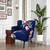 LR Home Matilda 46225 Blue Multi Accent Chair