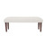 LR Home Anastasia 46327 Cream Accent Bench