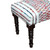LR Home Chindi 99069 White Multi Accent Bench