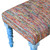 LR Home Chindi 99068 Rainbow Accent Bench