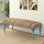 LR Home Chindi 99068 Rainbow Accent Bench