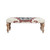 LR Home Haven 03256 Beige Red Accent Bench