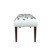 LR Home Matilda 46337 Green Ivory Accent Bench