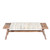 LR Home Timson 03180 Brown Multi Accent Bench