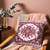 LR Home Mindy 07745 Red White Multi Pillow