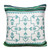 LR Home Mindy 07746 Green White Blue Pillow