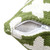 LR Home Modern Motif 07762 Green White Pillow