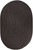 Rhody Solid Poly S027 Brown Velvet Area Rug