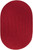 Rhody Solid Poly S045 Brilliant Red Area Rug