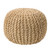 Jaipur Canova CNV02 Tan Beige Pouf