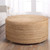 Jaipur Saba Stool SBT02 Tan Beige Pouf