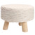 Jaipur Penna PNA01 Tan Taupe Pouf