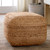Jaipur Saba SAA02 Tan Beige Pouf
