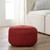 Jaipur Saba Solar SAS06 Red Pouf