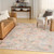 Nourison Botanical Washables BOT02 Beige Multicolor Rug