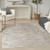 Nourison Glow MTL02 Grey Mocha Rug
