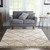 Nourison Oslo Shag OSL01 Ivory Grey Rug