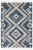 Nourison Oslo Shag OSL02 Denim Blue Rug
