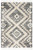 Nourison Oslo Shag OSL02 Grey Ivory Rug