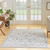 Nourison New Concept Washables SR110 Ivory Blue Rug