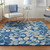 Nourison Tranquil TRA03 Navy Rug