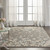 Nourison Tranquil TRA04 Grey Beige Rug