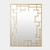 GV Design Jasmine Wall Mirror-Gold Leaf Mirror
