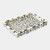 GV Design Kris Inlaid Black Cream Decorative Tray