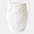 GV Design Wave White Garden Stool
