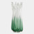 GV Design Rebound Six Point Glass Green Gray Vase