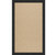 Capel Zoe-Cane Wicker 1990-314 Canvas Black Rug