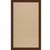 Capel Zoe-Cane Wicker 1990-787 Canvas Bay Brown Rug