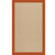 Capel Zoe-Cane Wicker 1990-837 Canvas Rust Rug