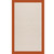 Capel Zoe-White Wicker 1993-837 Canvas Rust Rug