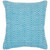 Chandra CUS-28033 Blue White Pillow