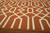 Baja BAJ-03 Orange Rug by Momeni