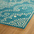 Kaleen Rosaic ROA02-91 Teal Rug