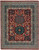 Capel Biltmore Plantation-Journet 1111 525 Dark Red Blue Rug