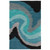 LR Resources Fashion 02511 Blue Rug