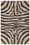 Ravella Zebra 2033/48 Black Rug by Trans-Ocean