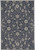 Capel Williamsburg Elsinore Garden Maze 4699 475 Medium Blue Rug