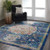 Nourison Ankara Global ANR03 Blue Rug