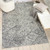 Nourison Interlock ITL01 Charcoal Rug