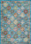 Couristan Gypsy Nameh AY76-0617 Blue Topaz Rug