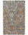 Feizy Arazad 8476F Gray Orange Rug