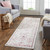 Feizy Armant 3945F Pink Gray Rug