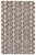 Feizy Enzo 8733F Taupe Black Rug