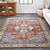 Feizy Percy 39AHF Rust Blue Rug